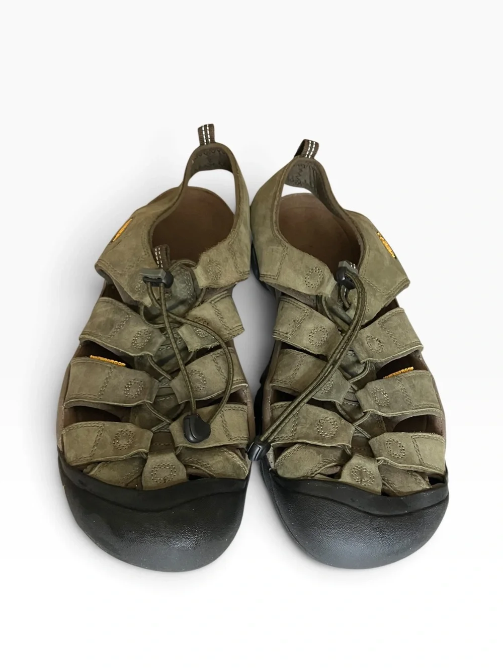 KEEN Sandals Men’s Newport Olive Green Waterproof Closed Toe 110220 SIZE 13